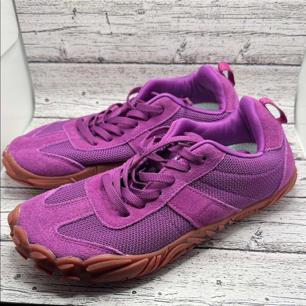 Ubfen Vibrant Purple Athletic Sneakers 38.5